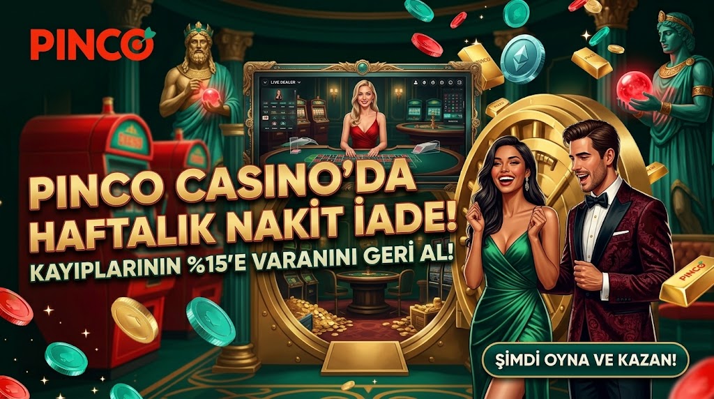 Pinco mobil oynama masa akışı ekranı